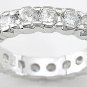 2.00 CT Sterling Silver Round Cut Brilliant Fashion Band Ring Size 5-9