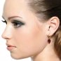 26.1 Carat 14K Solid Rose Gold Drop Briolette Ruby Gemstone Earrings