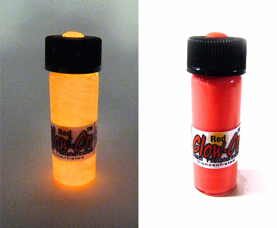 Glow-On® RED Super Glow Paint for Gun Night Sights and Fishing