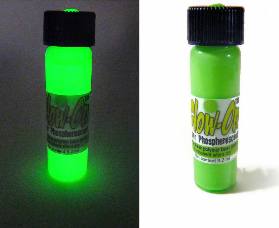 GlowOn® GREEN Super Glow Paint for Gun Night Sights and Fishing Lures