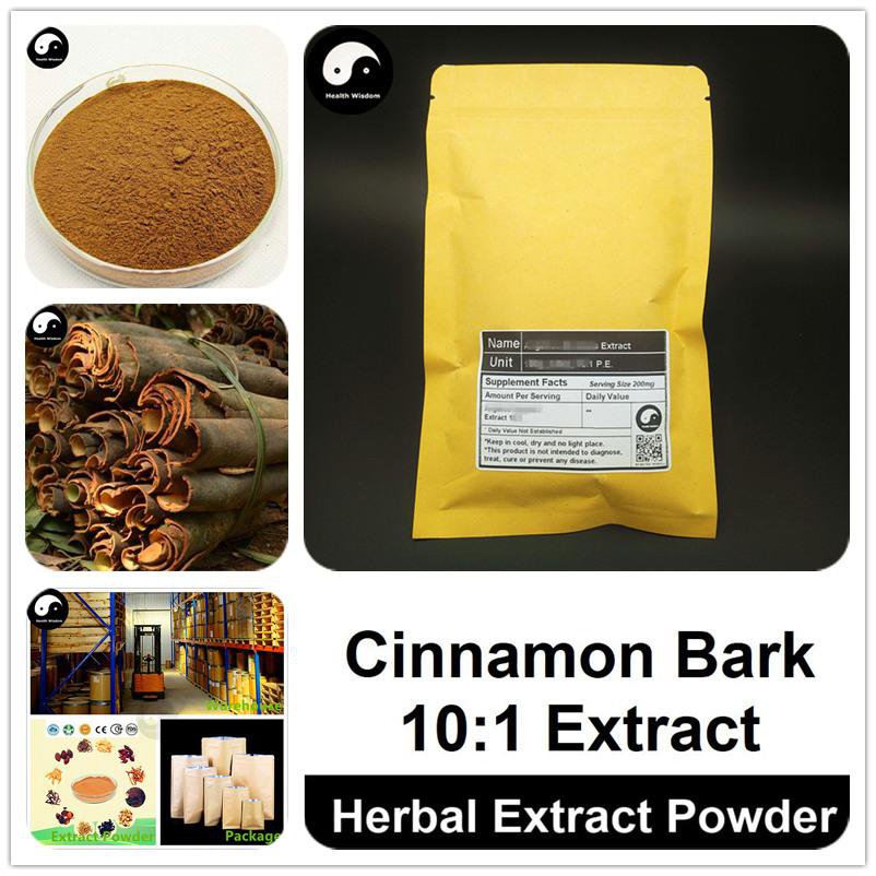Cinnamon Bark Extract Powder 101, Cinnamomum Cassia P.E., Rou Gui 500g