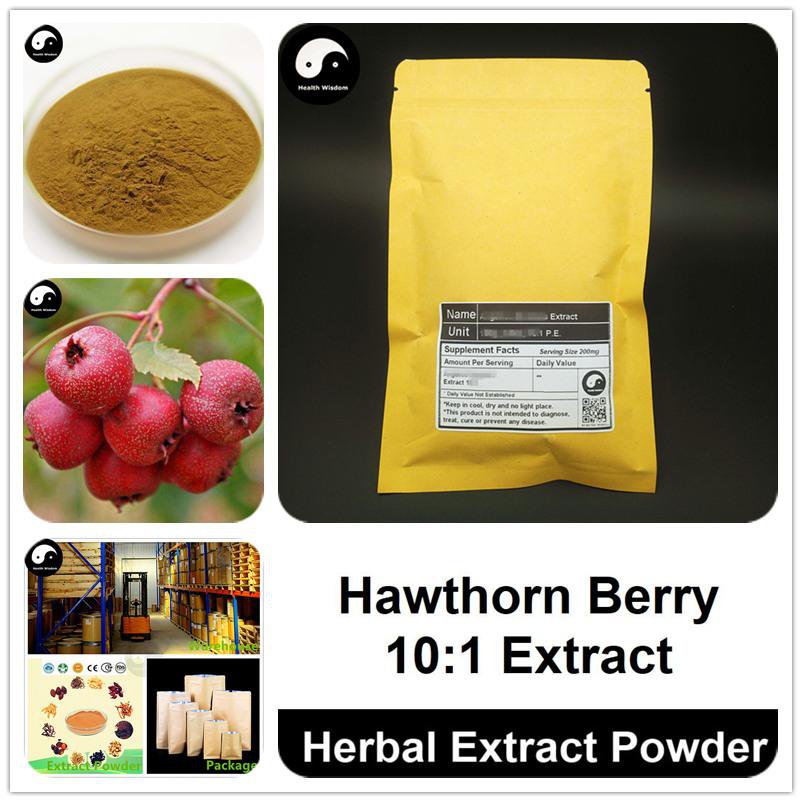 Hawthorn Berry Extract Powder 101, Crataegus Pinnatifida P.E., Shan