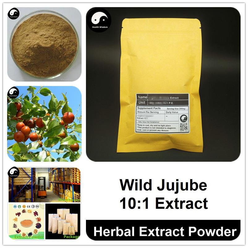 Wild Jujube Extract Powder 101, Fructus Jujubae P.E., Suan Zao Ren 500g