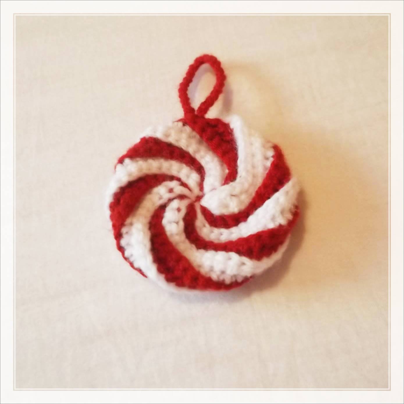 Crochet Peppermint Candy