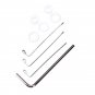 3pcs Full Kit Accessories Tubular 7 Pins Locksmith Lock Pick Tool Set