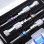 3pcs Full Kit Accessories Tubular 7 Pins Locksmith Lock Pick Tool Set