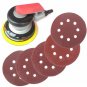 50Pcs 8 Holes Abrasive Sand Discs Sanding Paper 40 60 80 120 240 Grit Sand Paper