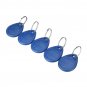 5Pcs ID Keyfbobs RFID Tag Key Ring Card 125KHZ Proximity Token Access Control