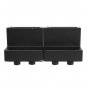 LOT 2Pcs Door Stopper Barn Door Sliding Brake Control Rail Hardware Spare Part