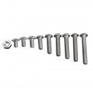 340pcs M3 Stainless Hex Socket Button Head Screws Allen bolt Nut Assortment Kit