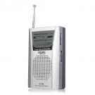 Mini Pocket Portable AM/FM Receiver Radio Player Telescopic Antenna Speaker