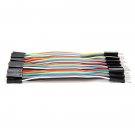 40pcs 10cm Male To Female Jumper Cable Dupont Wire For Arduino