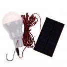 Portable 110LM LED Solar Power Bulb Outdoor Camping Light Lamp