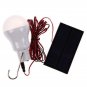 Portable 110LM LED Solar Power Bulb Outdoor Camping Light Lamp