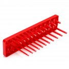 26pcs 1/4 Inch Drive Slot Socket Rack Storage Rail Tray Holder Shelf Organizer