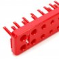 26pcs 1/4 Inch Drive Slot Socket Rack Storage Rail Tray Holder Shelf Organizer
