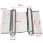 LOT 2 pieces 4 Inch Double Open Hinge Hardware Kitchen Gate Saloon Cafe Door