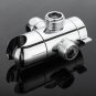 3-Way Shower Diverter Valve Convertor Mount Combo Shower Arm Handheld Fixed