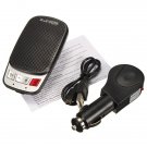 Hands Free Bluetooth Wireless Car Kit Speaker Phone Sun Visor Clip Portable Slim