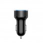 Dual USB Car Charger Adapter 3.1A Digital LED Voltage/Current Display Auto