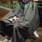 Barbers Cape Pro Black Salon Hair Cut Cell phone Gown For Wahl Norelco clipper