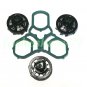 RQ11 2D 3X Shaving Head Blades & Clip For Philips Norelco 1150X 1160X 1190X 1180