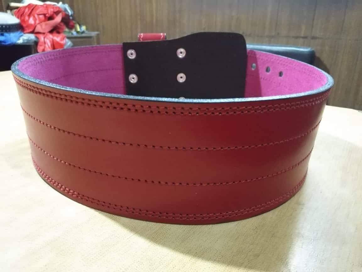 Weight Lifting Training for gym with back supoort leather support belt