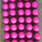 6 Pink Cricket Ball - Leather Entirely Hand Stitched, 5.5oz For 25 Overs  156 GRAMS