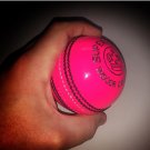Hand Stitched Leather Cricket Balls Super Test Indoor Pink Training Balls Pack Of 6