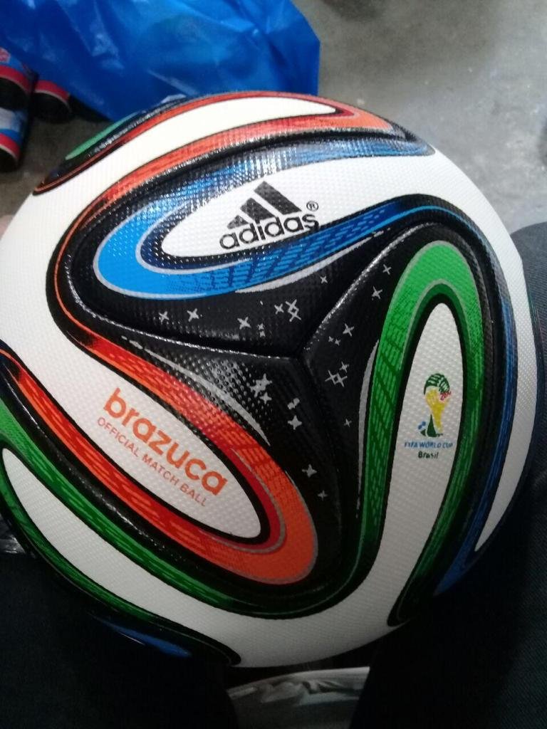 Adidas Brazuca FIFA World Cup 2014 Brasil Soccer Ball Size 5