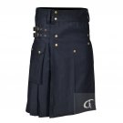New  Scottish Formal Men Utility Delux Fashion Kilt With 100% cotton