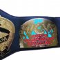 WCW  World Tag Team Championship Wrestling Belt Adult Size With White Leather Strap