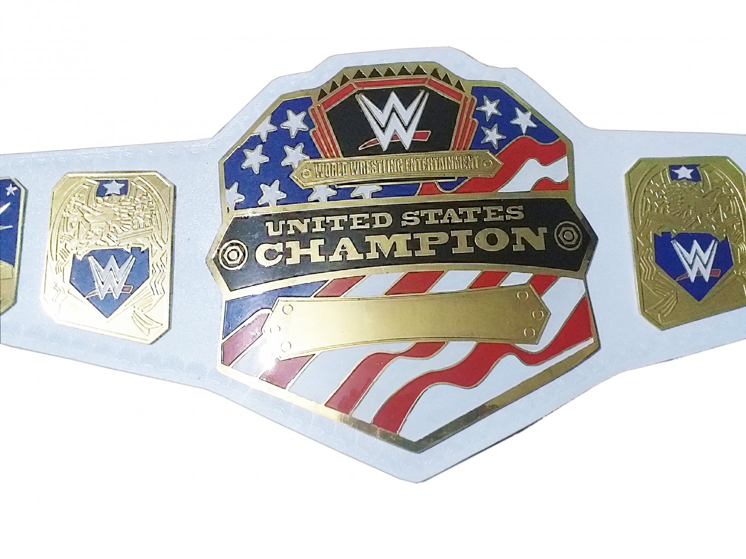 WWE WWF United State Championship Wrestling Belt With White Strap Adult ...