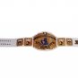 WWE WWF Intercontinental Heavy Weight Championship Wrestling Belt With White Leather Strap