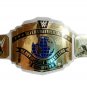 WWE WWF Intercontinental Heavy Weight Championship Wrestling Belt With White Leather Strap