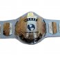 WWF WWE Gold Winged Eagle World Heavyweight Champion Wrestling Belt With Leather Strap Adult Size