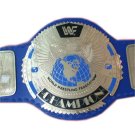WWF WWE  Big Eagle World  Federation Wrestling  Champion Belt With Leather Strap Adult Size