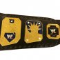 WWE WWF US United State Championship Wrestling Belt With Black Strap Adult Size