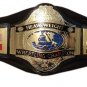 WWF WWE World Heavyweight Champion Wrestling Belt With Leather Strap Adult Size