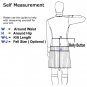 New Scottish Fashion Black Cargo Men Utility Kilt