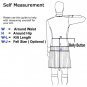 New Fashion Crystal Cotton Fabric With Cargo Pocket Handmade Men Utility Kilts