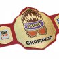 WWE WWF Zack Rider  Internet Championship Wrestling Belt Replica With Red Leather strap
