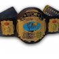 WCW World Tag Team Wrestling Belt With Black Strap Adult Size