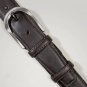 Genuine Brown Leather Dress Belt Casual Pin Buckle Waist Strap Belts Waistband Unisex