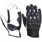 Black And White Motorbike Motorcycle Biker Moto Cross Racing Gloves S-XXL