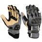 Black And Grey Motorbike Motorcycle Biker Moto Cross Racing Gloves S-XXL