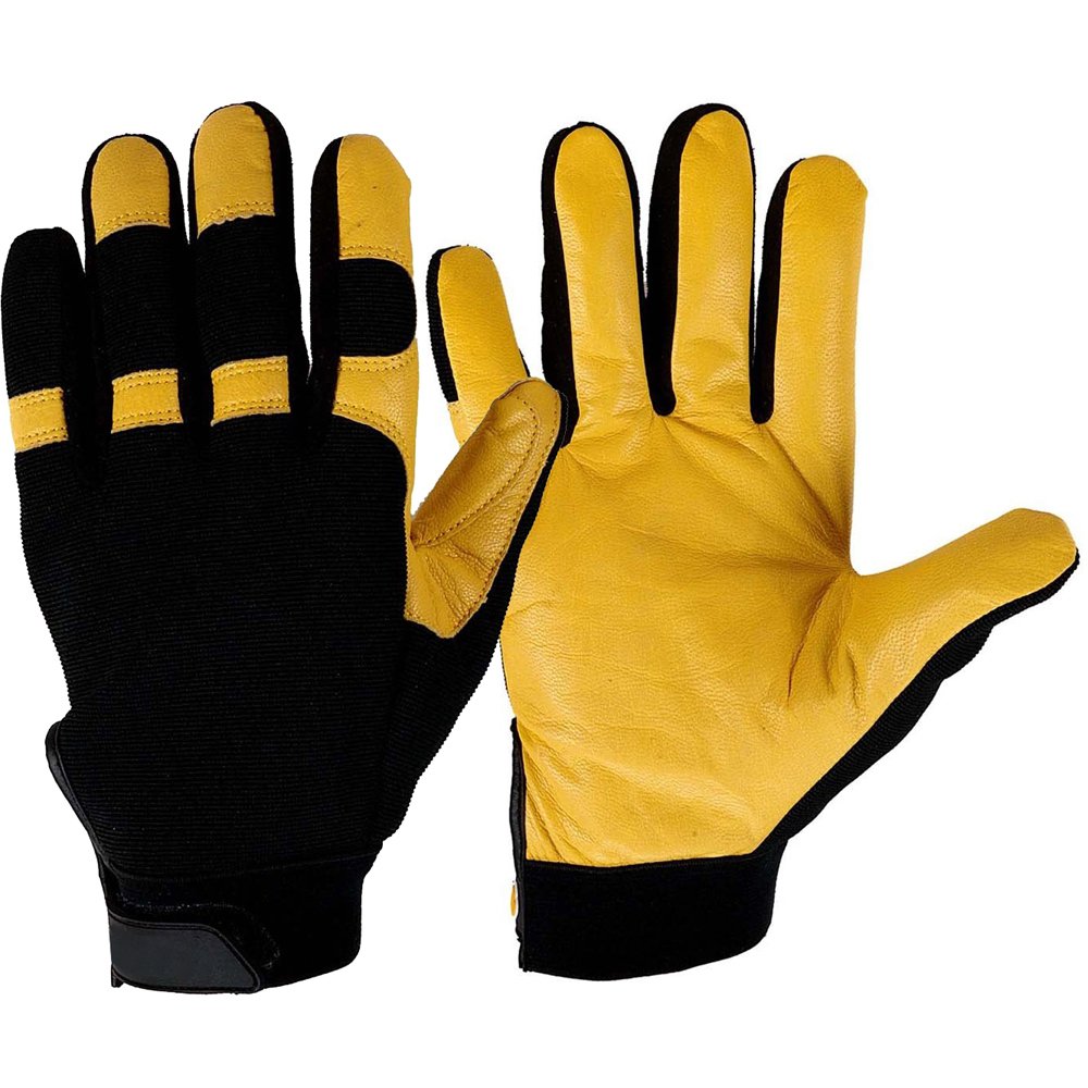 Work  Gloves Hand Protection Mechanics Tradesman Farmer's Gardening DIY Builders
