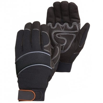 Work Gloves Hand Protection Mechanics Tradesman Farmer's Gardening DIY Builders