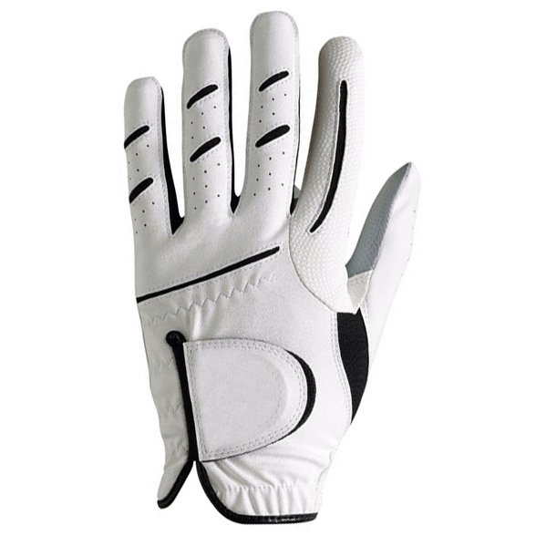 White Men Size Left Hand Golf Glove Size 5