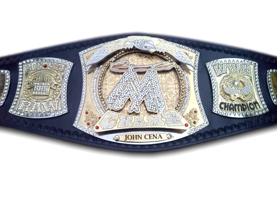 WWE WWF John Cena Spinner World Heavyweight Championship Title Belt ...